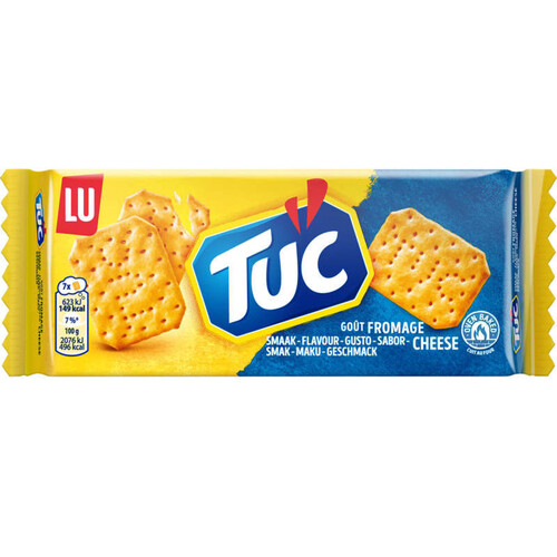 Lu Tuc Biscuits Apéritifs Crackers au Fromage 100g