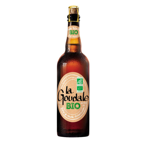 La Goudale Bière Blonde Bio Bouteille 75cl