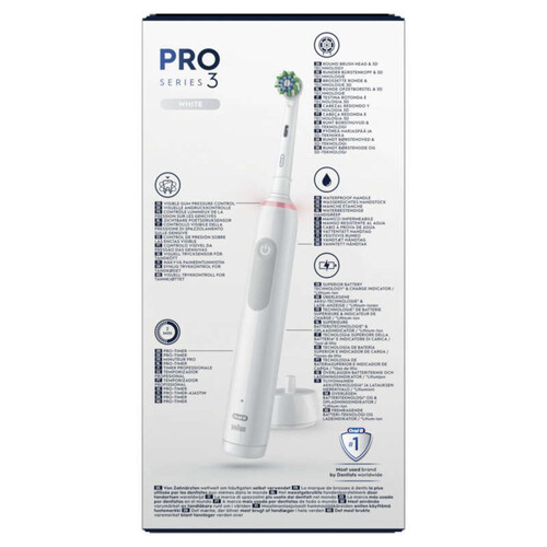 Oral-B Pro Series 3 Blanc Brosse À Dents Électrique