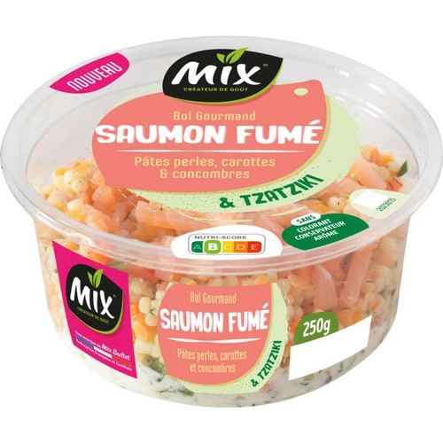 Mix Buffet Bol Gourmand Saumon Fumé 250g