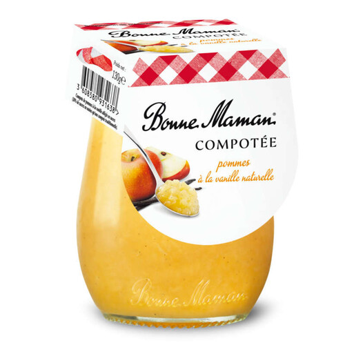 Bonne Maman cptee pomme vanille 130g