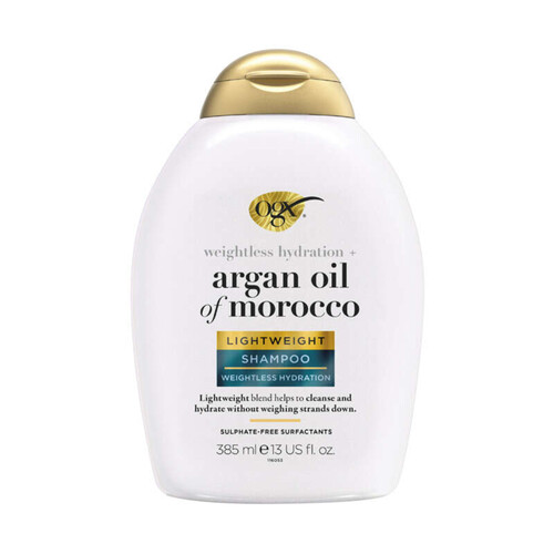 Ogx argan oil of Morocco ligh tweight shampoing 385ml