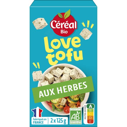 Céréal Bio Tofu aux Herbes à Cuisiner 250g