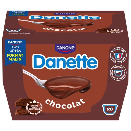 Danette Crème dessert chocolat 8x125g