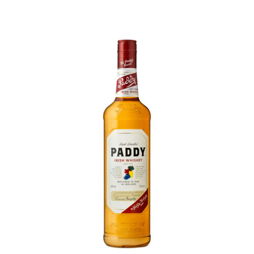 Paddy Whisky Irlande Blended 40 % Vol. 70cl