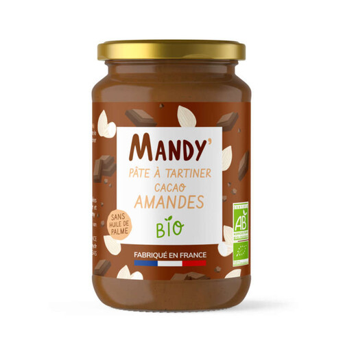 Mandy' Pâte à Tartiner Cacao Amandes bio 300g