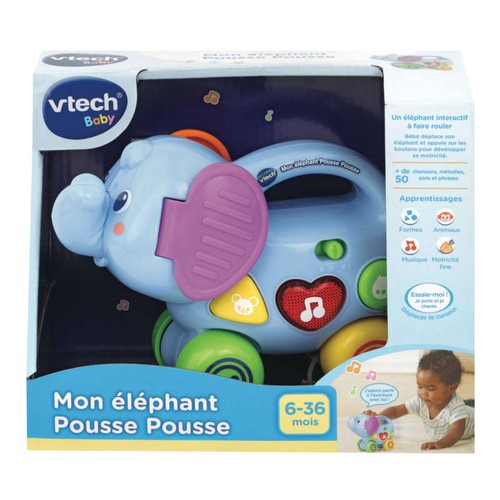 Vtech Mon Éléphant Pousse Pousse