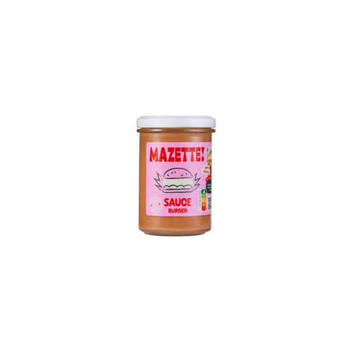 Mazette! Sauce Végétale Burger Bio 200g