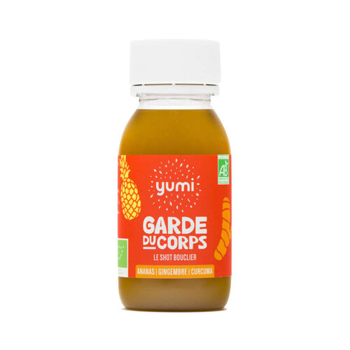 Yumi Shot Garde Du Corps Bio Ananas, Gingembre Et Curcuma 60ml