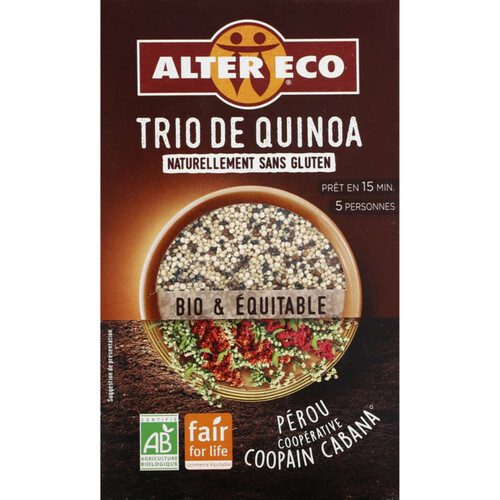 Trio quinoa - U Bio - 450 g