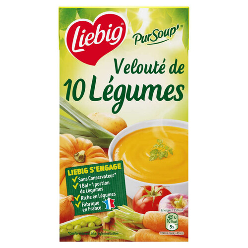 Liebig PurSoup' Velouté de 10 légumes 1L