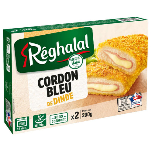 Cordon Bleu de Dinde Halal 200g