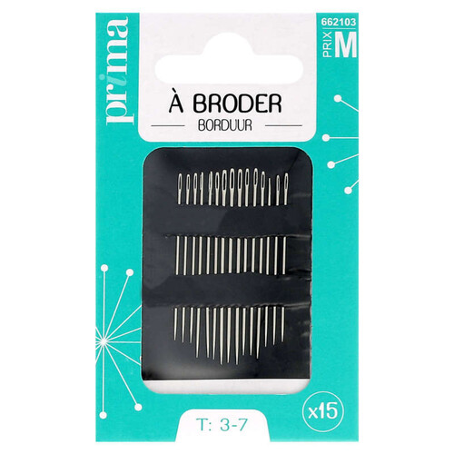 La Brosse et Dupont Aiguille à broder x15