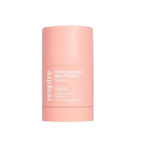 Respire Déodorant Stick Rose Pivoine Bio 50g