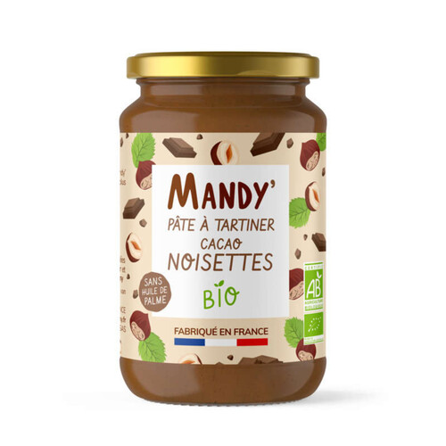 [Par Naturalia]  Mandy' Pâte à Tartiner Cacao Noisettes Bio 300g