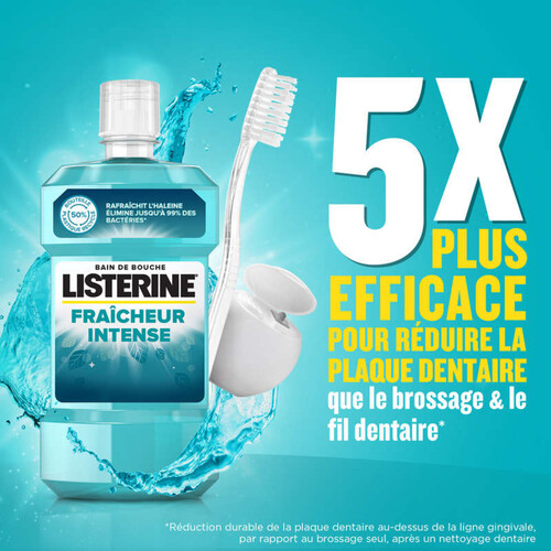 Listerine Bain de Bouche Fraicheur Intense 500ml
