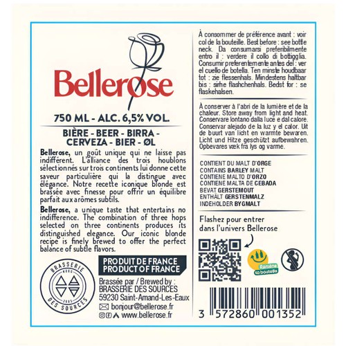 Bellerose Bière 75cl