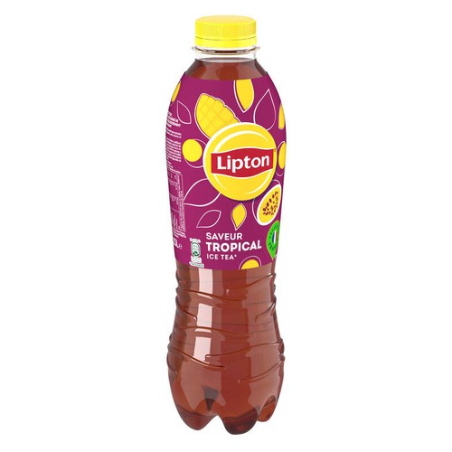 Lipton Ice Tea Thé Glacé Saveur Tropical 1,25L