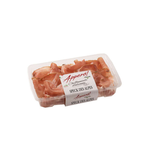 Villani Chiffonnade de speck des alpes 80g