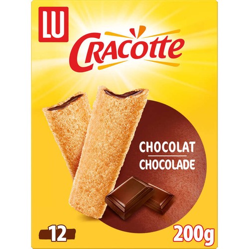 Lu Cracotte Biscottes fourées au Chocolat 200g