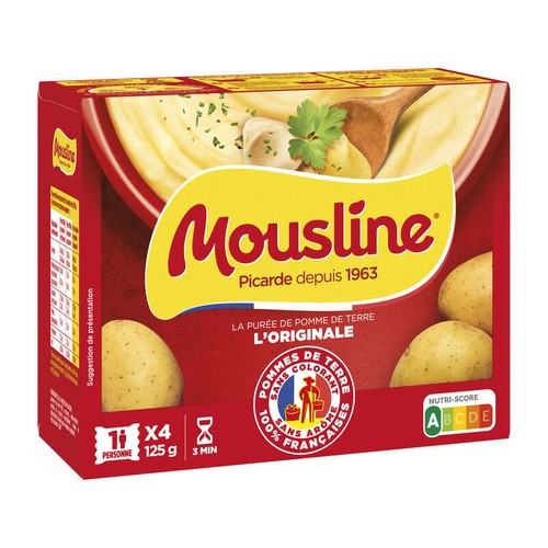 Mousline Purée Nature 125g
