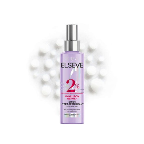 L'Oréal Paris Elseve Hyaluron Repulp Sérum Hydra-Texturisant Cheveux Déshydratés 150ml