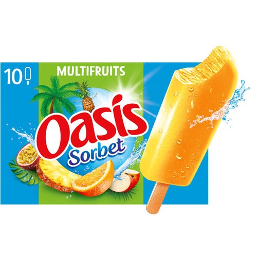 Oasis Sorbet Multifruits 400g
