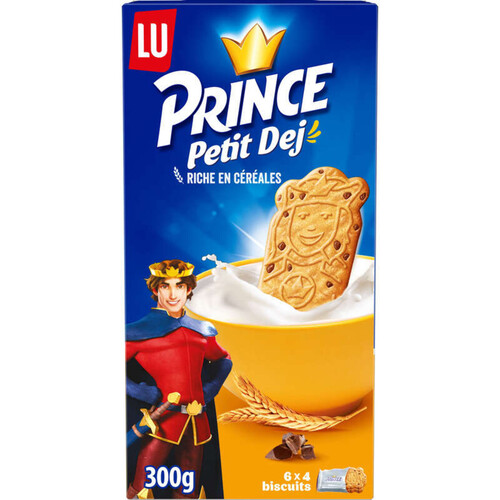 Lu Prince Biscuits Petit Déjeuner aux Céréales 300g