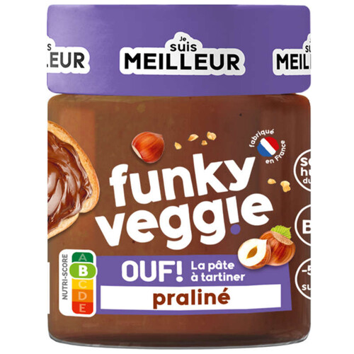 Funky Veggie pâte à tartiner praliné bio 200g