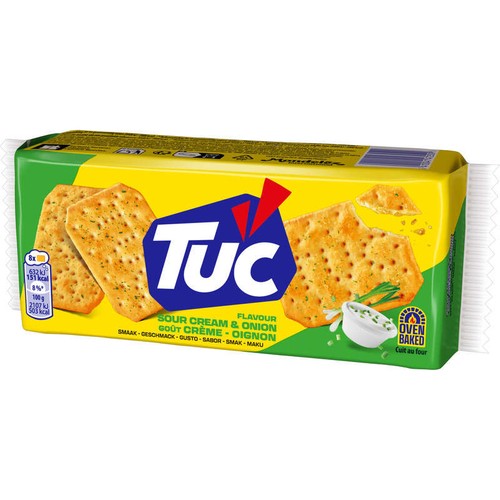 Lu Tuc Biscuits Apéritifs Crackers Crème Oignon 100g
