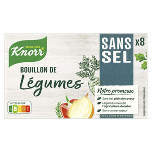 Knorr Bouillon de Légumes 72g