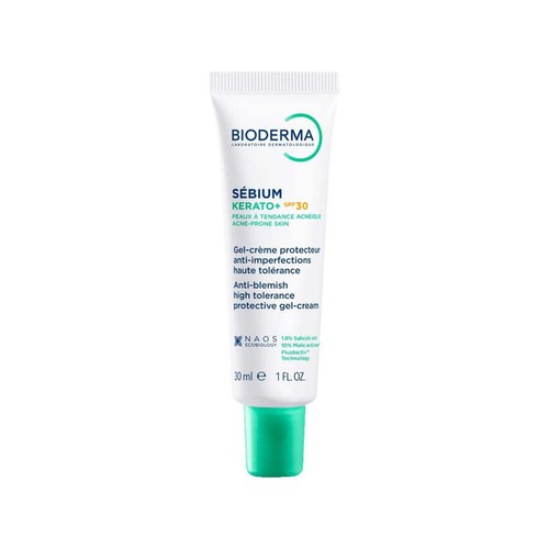 Bioderma Sébium kerato+ SPF30 Gel-crème protecteur anti-imperfections haute tolérance 30ml