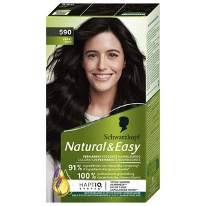 Schwarzkopf Natural&Easy Coloration Permanente 590 Noir