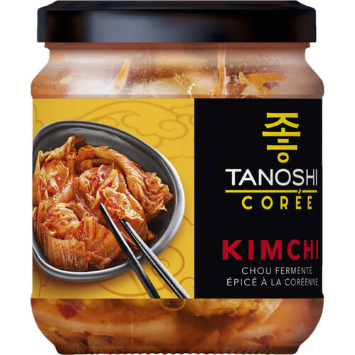 Tanoshi Corée Kimchi Chou Fermenté Épicé 330g