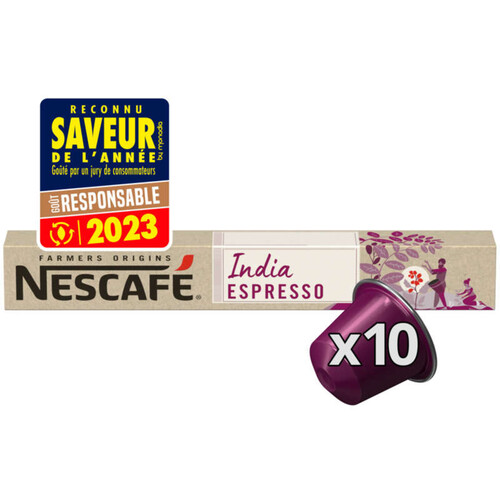 Nescafé Capsule de Café India 12x53g