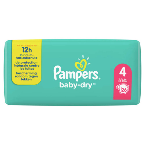 Pampers Baby Dry Paquet T4X26