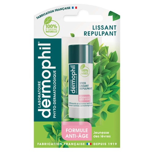 Dermophil (Gms) Stick À Lèvres Lissant Repulpant Formule 4G
