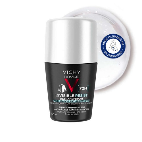 [Para] Vichy Homme déodorant roll-on 72h invisible 50ml