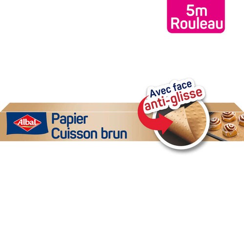Albal Papier Cuisson Brun 5m