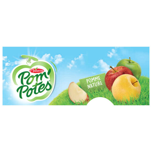 Compote pomme nature POM'POTES