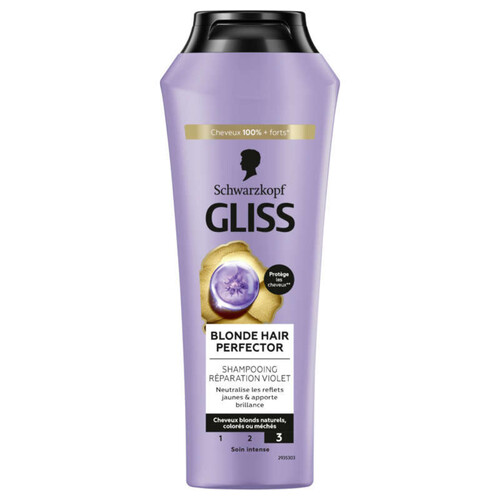 Shwarzkopf Gliss shampooing blonde hair perfector 250ml