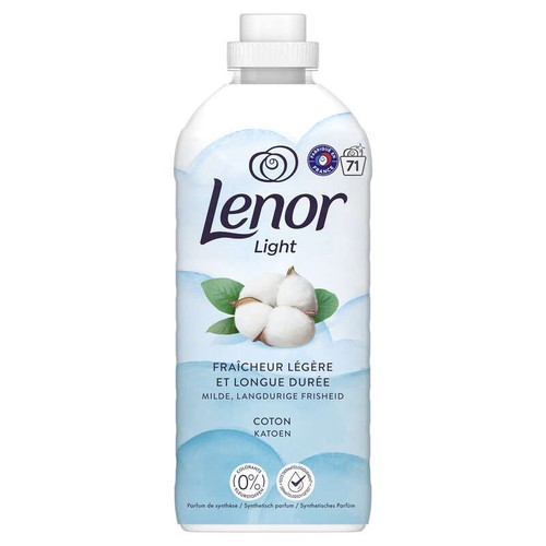 Lenor Adoucissant Fraîcheur légère et longue durée Coton x71