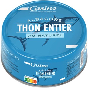 Casino Thon albacore au naturel - 265g