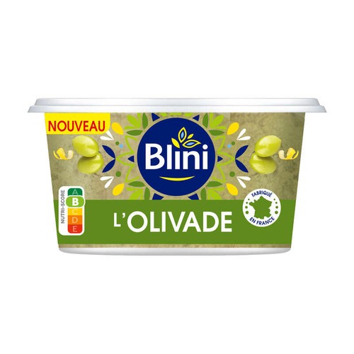 Blini l'Olivade Thym & Citron 180g