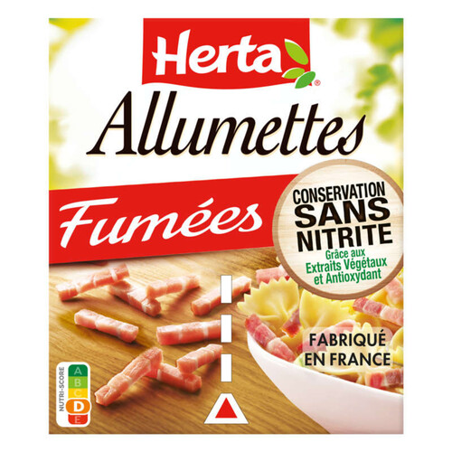Herta Allumettes Fumés Sans Nitrite 2x75g