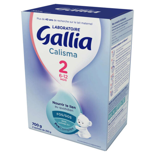 Gallia Calisma 2Ème Âge 2X350G De 6 À 12 Mois