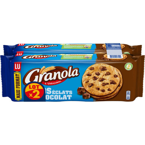 Granola Cookies Chocolat Maxi Format Lot de 2x276g