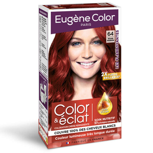 Eugène Color Coloration Rouge Profond N°64 Boite 163G