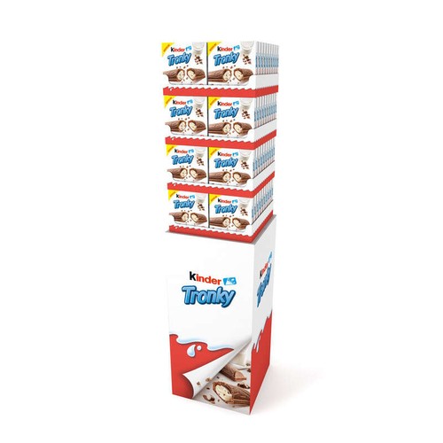 Kinder Tronky Biscuits Fourrés Chocolat au Lait x5 90g