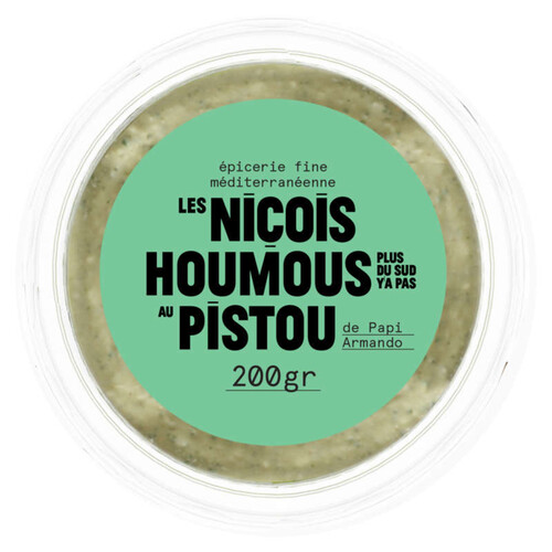 Les Niçois Houmous pistou 180g